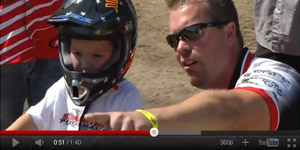 Michael Houle’s first race!