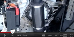 Ski-Doo XR 1200 Carbon Fiber Lightweight Muffler