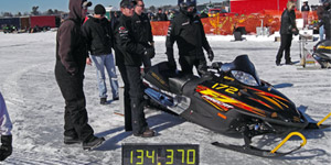 Customer Ride: Steve Spire sets NSSR speed record on Arctic Cat F7
