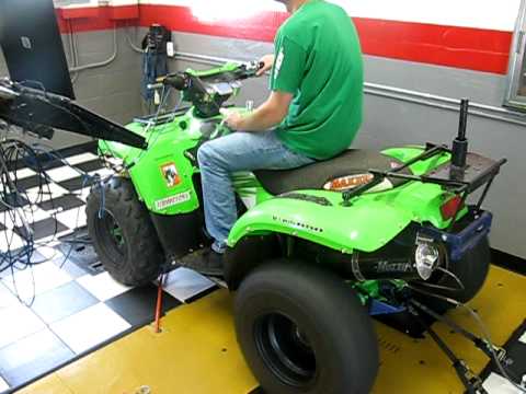 ATV on the “Heartbreaker” at Straightline Dyno Center