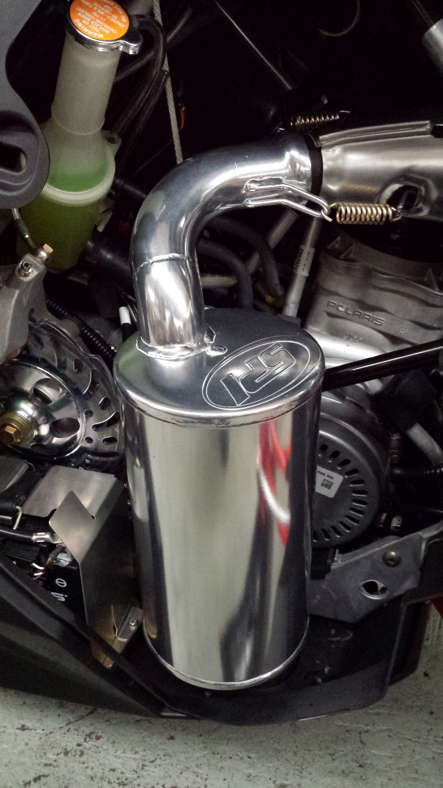 2015 Polaris 800 AXYS Lightweight Ceramic Muffler Now Available!