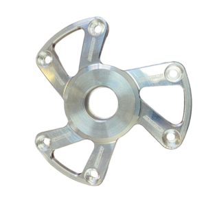 Polaris P22 Lightweight Billet Clutch Cover / Raw Machined look Aluminum