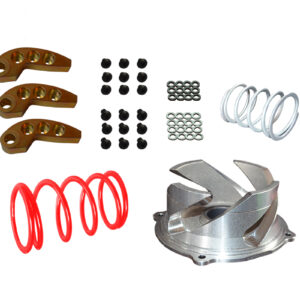 Polaris RMK/SKS/Assault 850 Clutch kit with adjustable weights 0-3000ft  with Straightline Performance Single Pipe