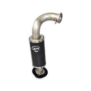 Polaris 800 HO AXYS Carbon Fiber Lightweight Muffler (full Stainless)