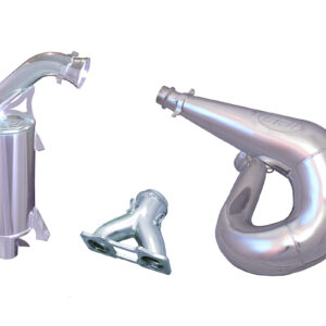 Ski-doo Rev Gen 4 / Lynx Radien 600R  E-tec Complete Exhaust kit Ceramic Coated