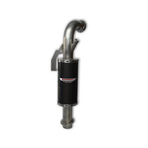 Ski-doo Rev Gen 4/ Lynx Radien 600R  E-tec Carbon Fiber Muffler Stainless Steel