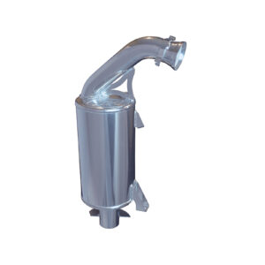 Skidoo NEO Lightweight Muffler 44 and 55HP Models)  (ceramic coated trail version)