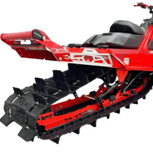 2017-24 Lynx Raiden 154" Hide 'N" Go Rear Bumper (Red handle and Black Sides)*Will not fit Lynx Shredder*
