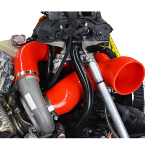 Skidoo 850 Turbo  Gen 4 Silicon Intake Kit.  (comes complete with both intake charge tubes) (does not include Blow off Valve)