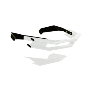 Ski-Doo Rev Gen 4 & 5 / Lynx Radien / Radien2 "Rugged Series" front bumper (White) *Complete Kit includes all 3 Components