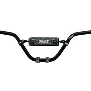 ALUMINUM 10 DEGREE BEND HANDLEBAR 7" RISE BLACK ANODIZED