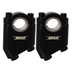 ANGLED RISER BLOCKS BLACK 15 DEGREE - 2"