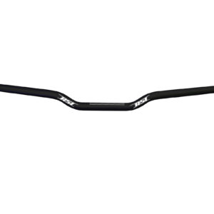 CHROMOLY HUSTLER -7/8" CLAMP AREA - HOOKED HANDLEBAR - 13 DEGREE SWEEP - 1" RISE - 30" WIDE - BLACK