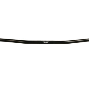 CHROMOLY 7/8" CLAMP AREA - HOOKED HANDLEBAR - 17 DEGREE SWEEP - 0 RISE- 29" WIDE - BLACK