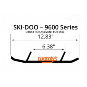 Ace 8" Carbide - Ski-Doo 9600 Series (Direct Replacement for 9500)