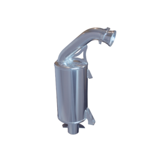 Ski-doo 850 Rev Gen 4/ Lynx Radien Lightweight Muffler Ceramic Coated