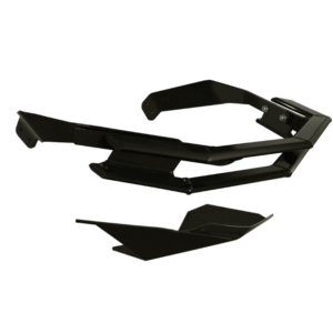 Ski-Doo Rev Gen 4 & 5 / Lynx Radien "Rugged Series" front bumper (Black) *Complete Kit includes all 3 Components