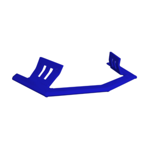 "Rugged Series lower wing" front bumper (fits all Ascender & Pro Cross platform) Yamaha Blue