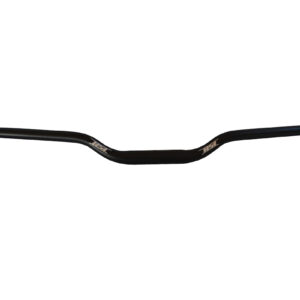 BOONDOGGLER TAPERED 1-1/8" CLAMP AREA - 7/8'' HOOKED HANDLEBAR - 13 DEGREE SWEEP - 2" RISE - 30.5" WIDE - BLACK ANODIZED